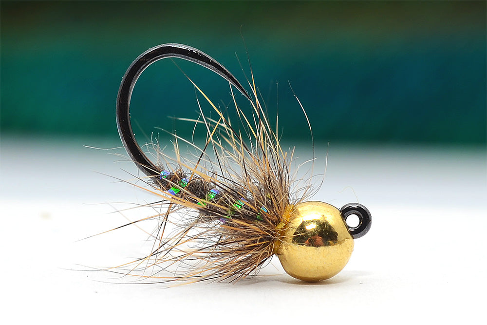 Förbättrad Walt’s Worm med UV Peacock Ribbing och Squirrel Thorax