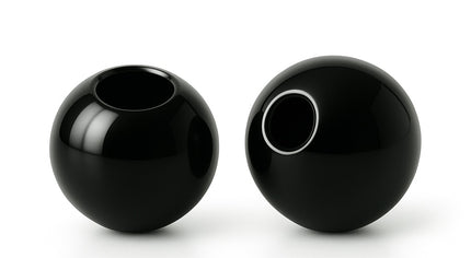 Tungsten Beads Metallic Black