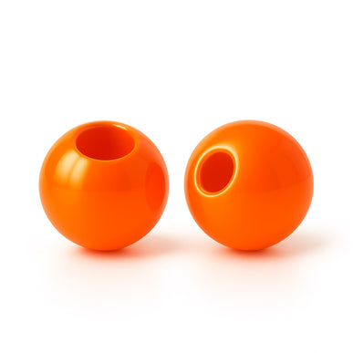 Tungsten Beads Fluo Orange