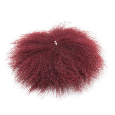 Premium Marble Arctic Fox Tail Rings