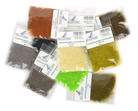 Snowshoe Rabbit Foot Dubbing