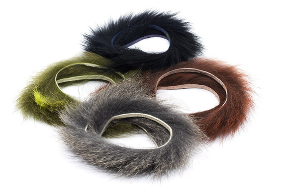Grey Squirrel Zonker Strips 2.5mm